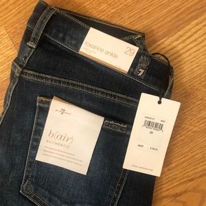 7 For All Mankind Ankle Length Denim